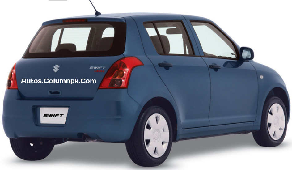 2013 swift back side in blue color 2013 Top 10 Cheapest & Family Cars in Pakistan