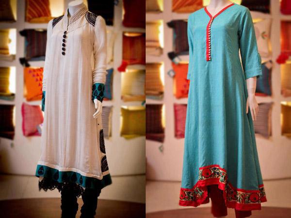 naj frock design 2013 collection dresses for women Naj Frock Design 2013 Collection Frocks & Choori Pajama