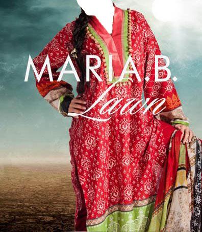 new maria b designs lawn collection 2013 Latest Maria B Summer Lawn Collection 2013